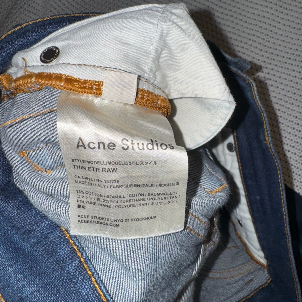 ACNE STUDIO JEANS 29 - Picture 5 of 5
